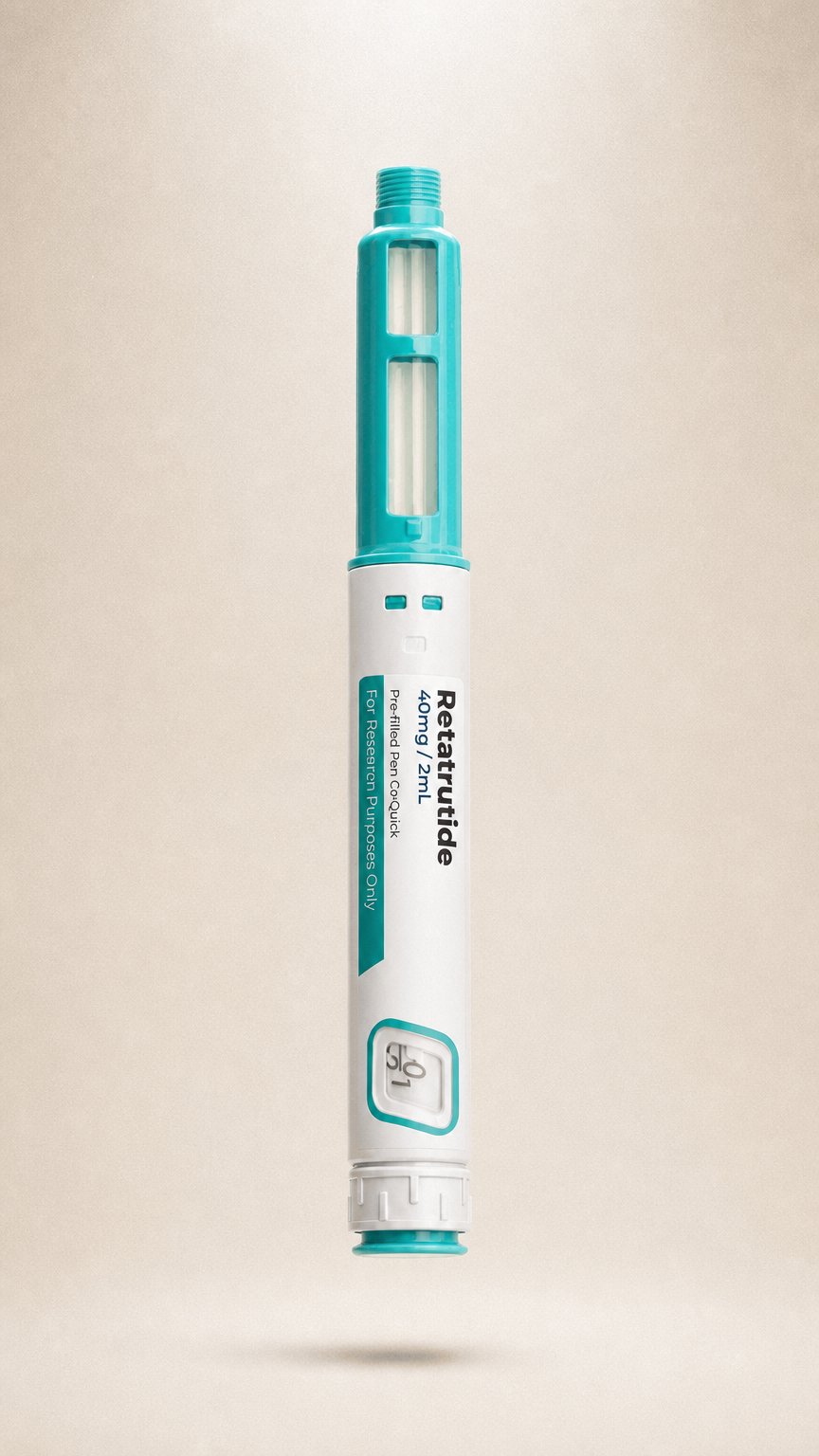 AI product shot of Retatrutide