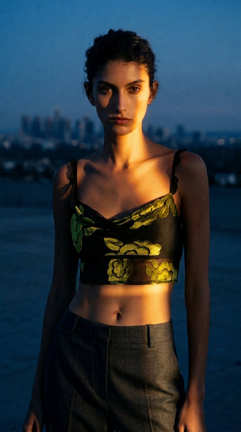 AI product shot of Roxane Bralette