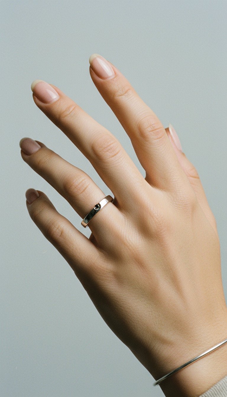 AI product shot of ring "Heart Corner"