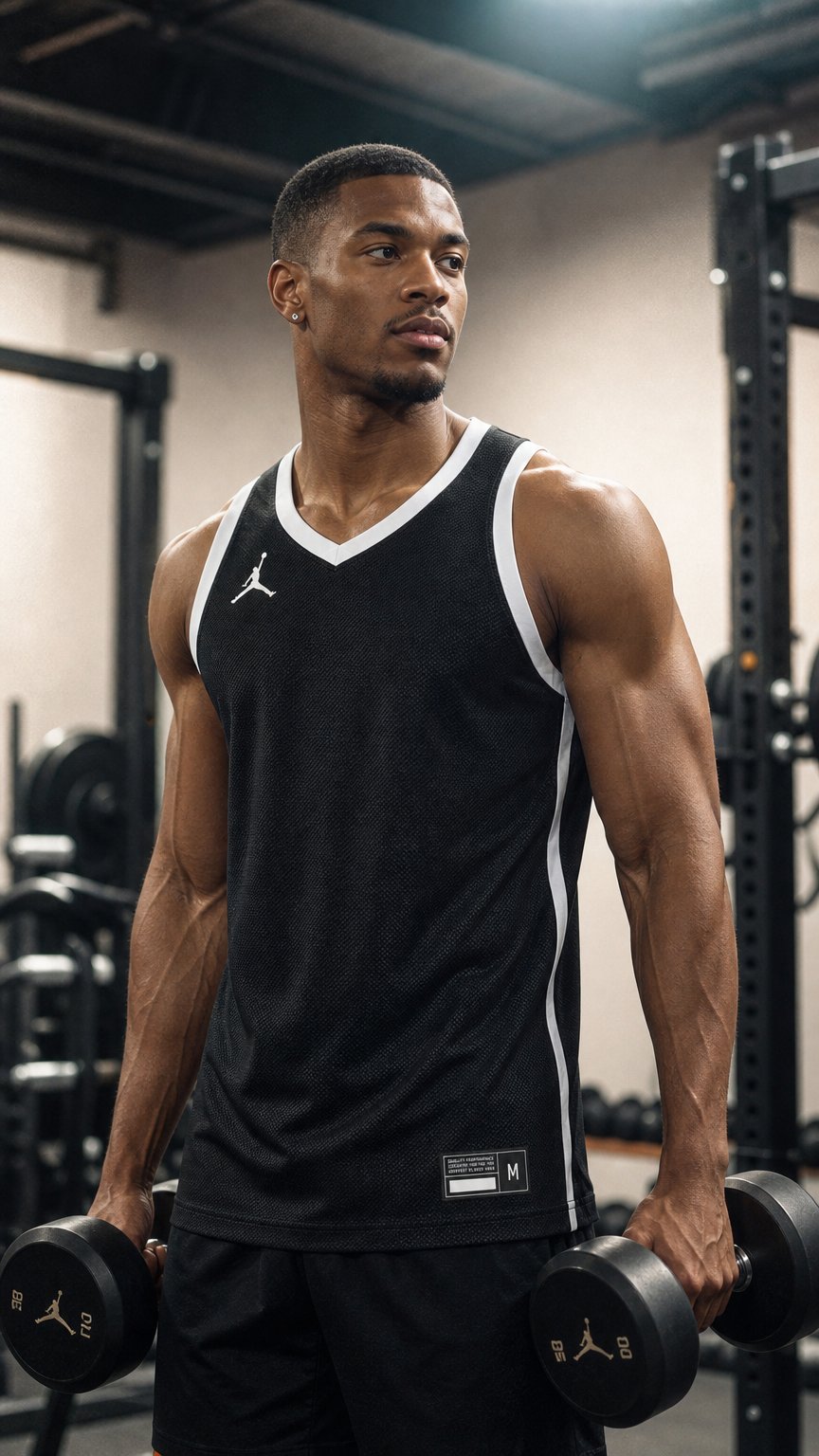 AI product shot of Mens Jordan Team25 Dri-FIT Basketball Stock Jersey