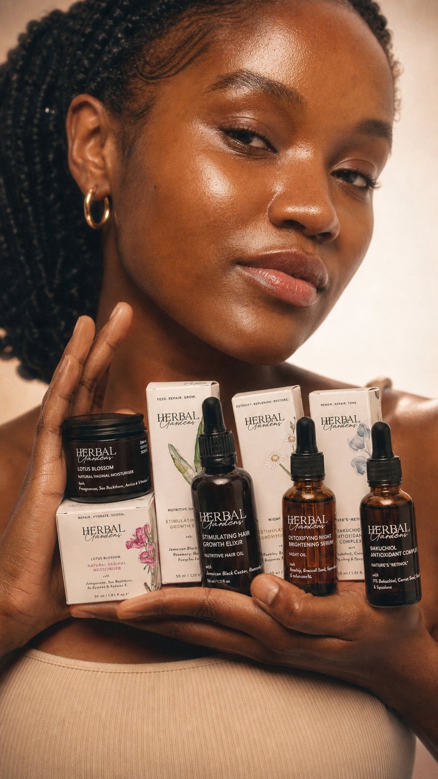 AI product shot of Postpartum Recovery Kit