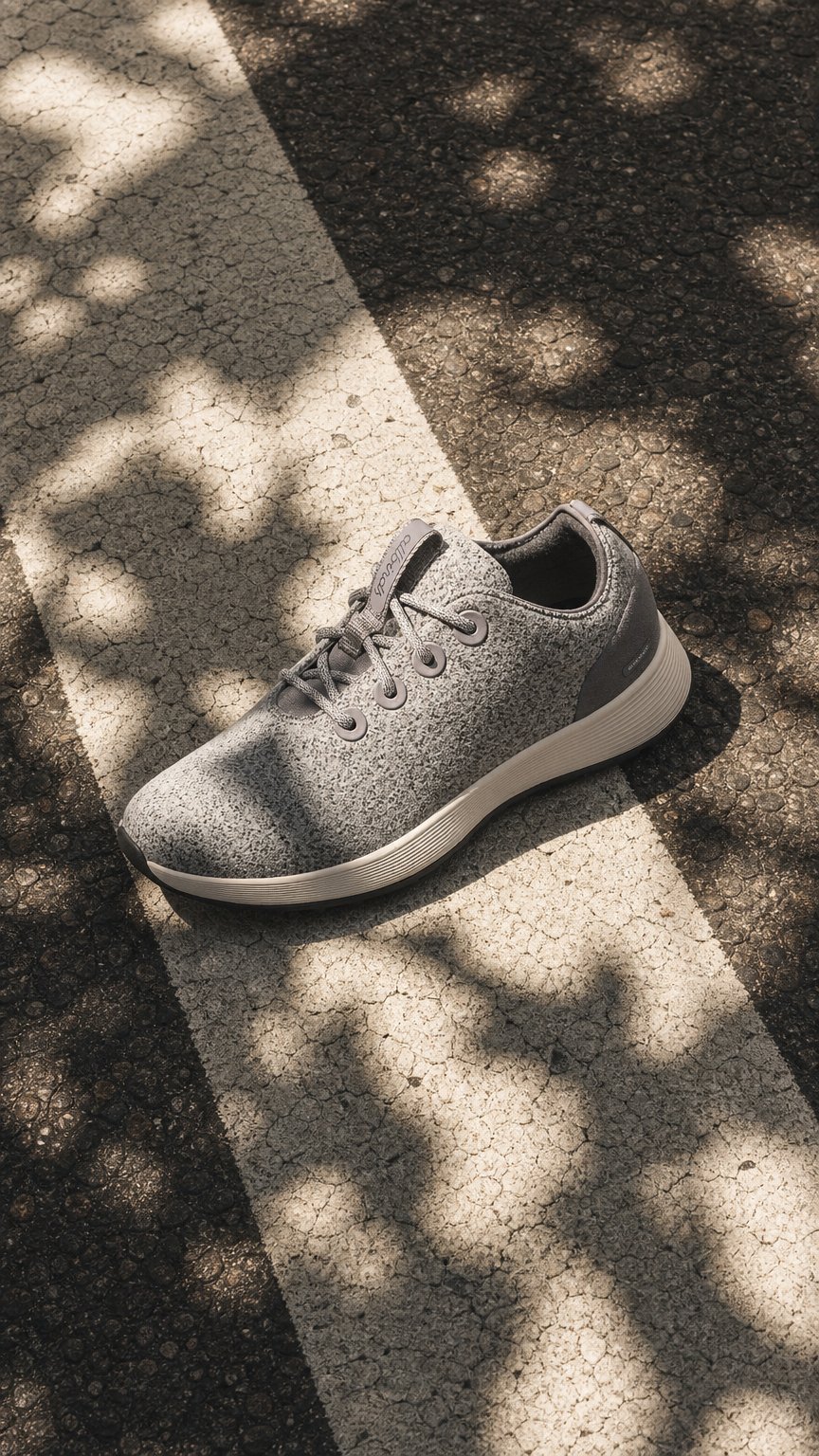 AI product shot of Men's Wool Runner NZ Waterproof