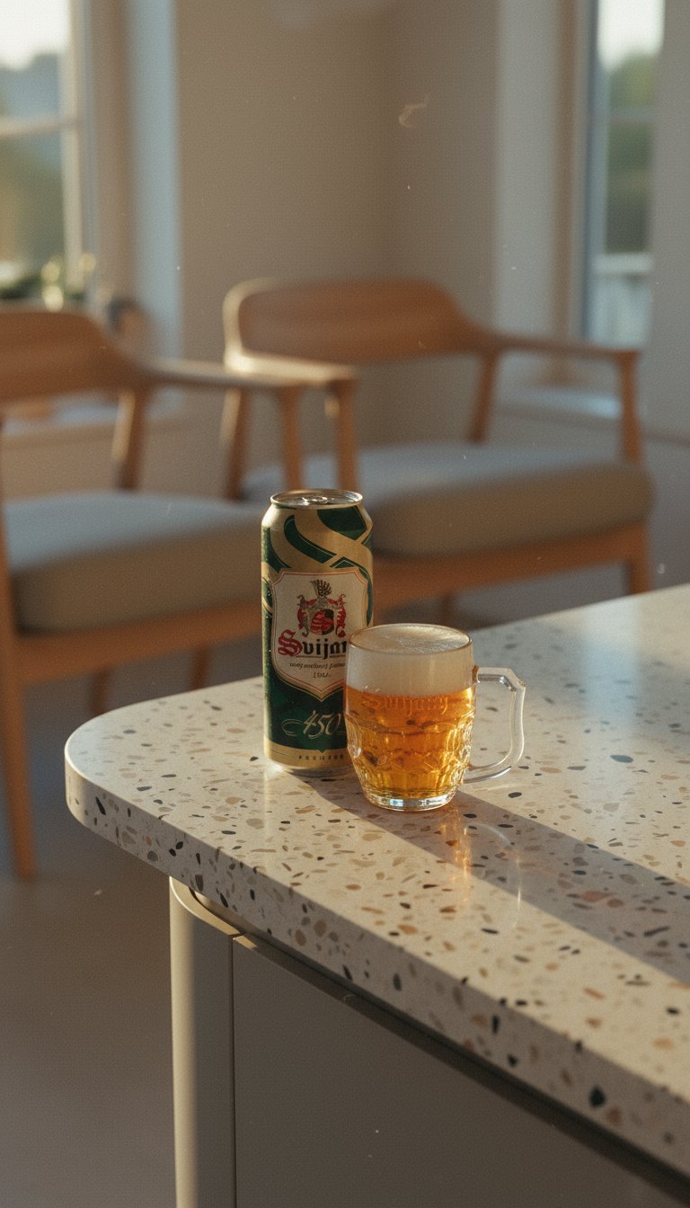 AI product shot of PREMIUM 450 4.6% x 1 Ladă (20 sticle)