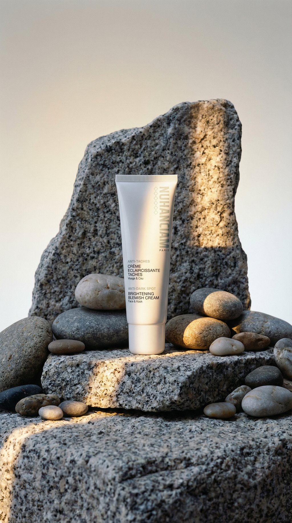 AI product shot of CRÈME ÉCLAIRCISSANTE TACHES
