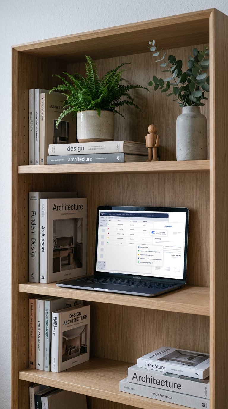 AI product shot of orgaMAX ERP