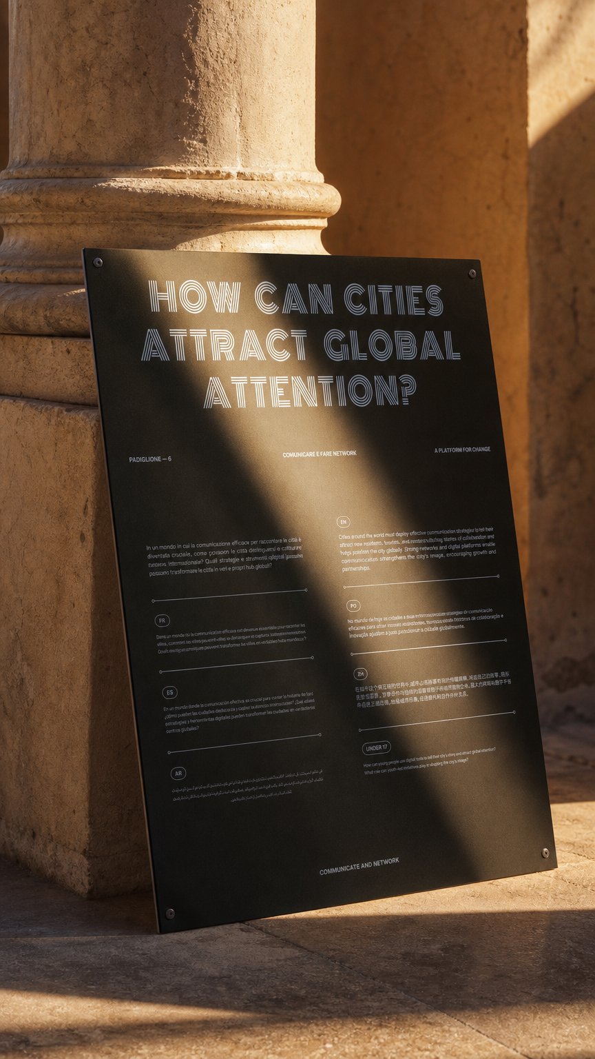 AI product shot of Countless Cities – Museum of the Cities of the World