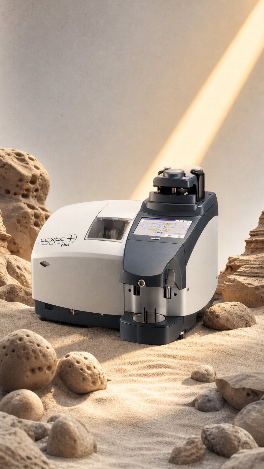 AI product shot of LEXCE Plus Lens Edger