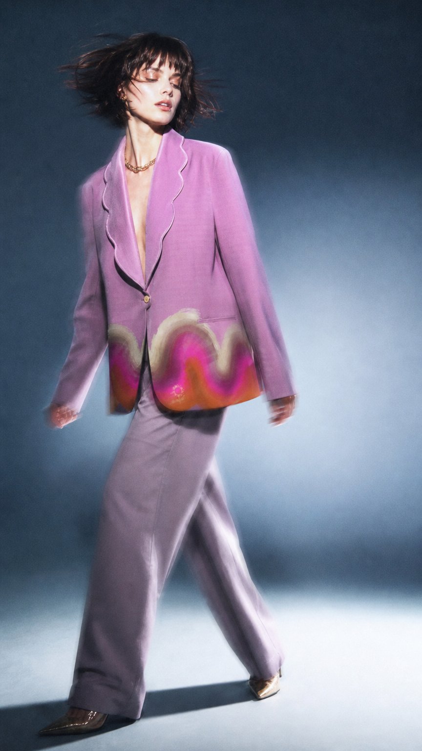 AI product shot of LULU BLAZER