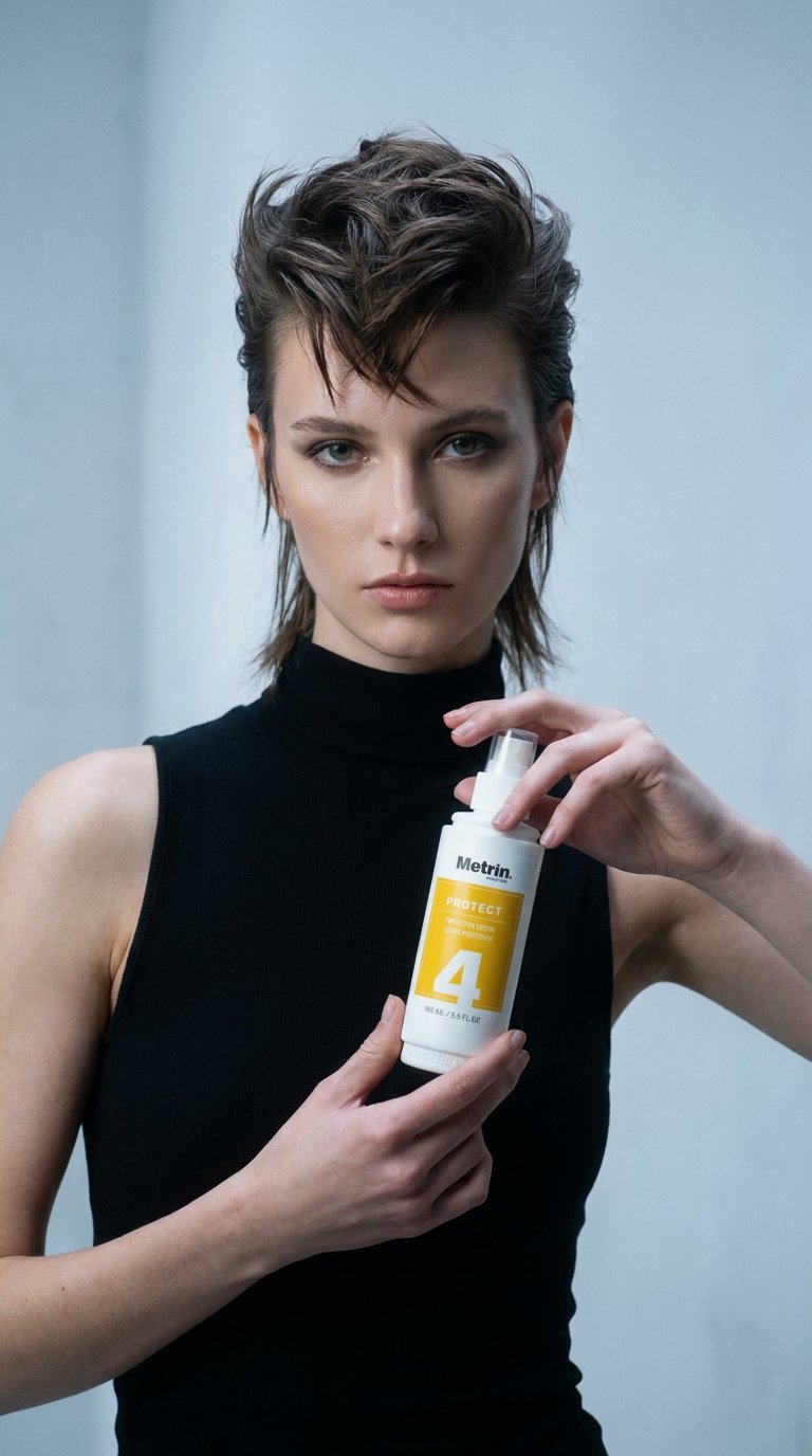 AI product shot of Metrin® Pumps & Mister Set for Her