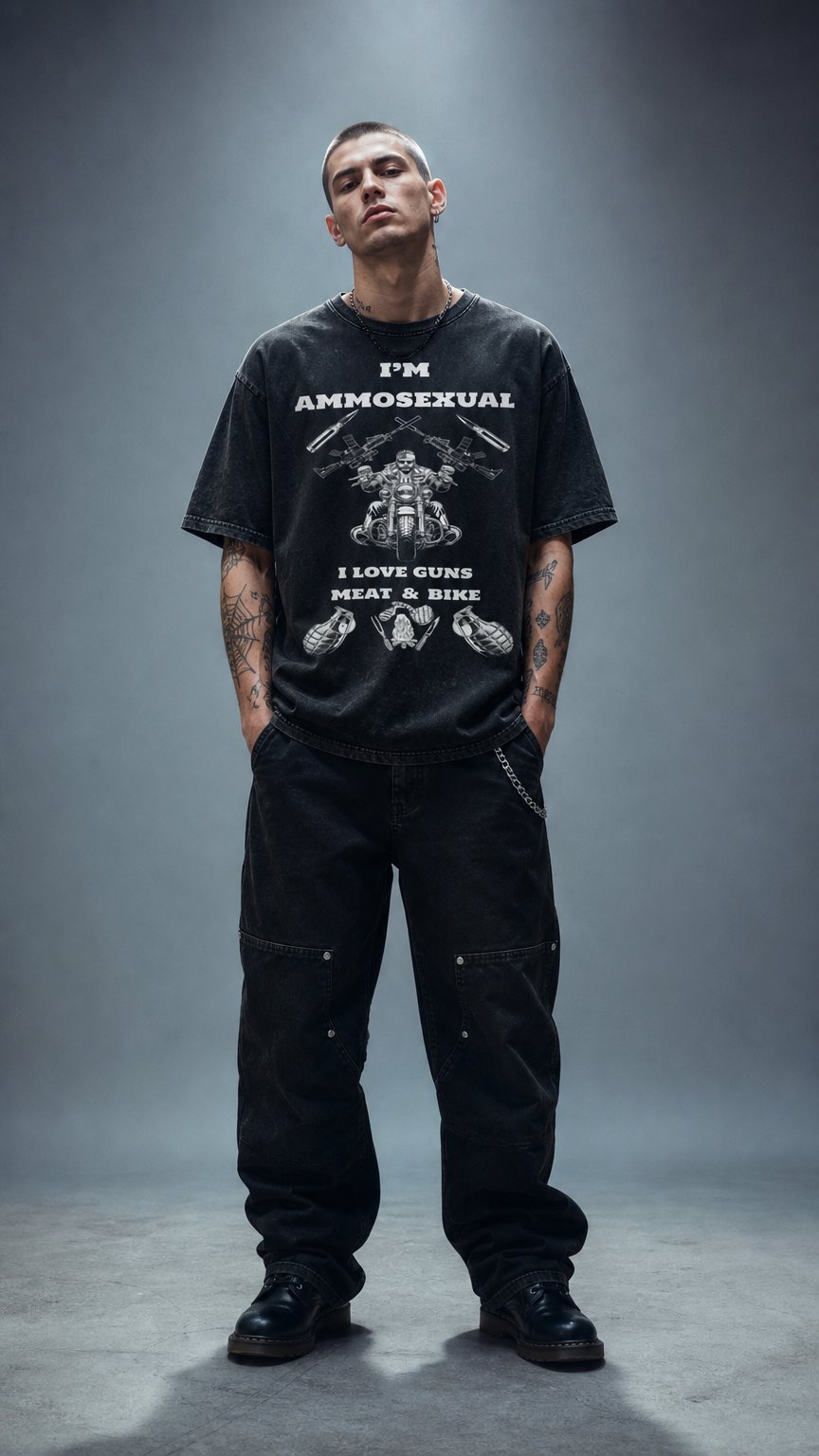 AI product shot of AMMOSEXUAL