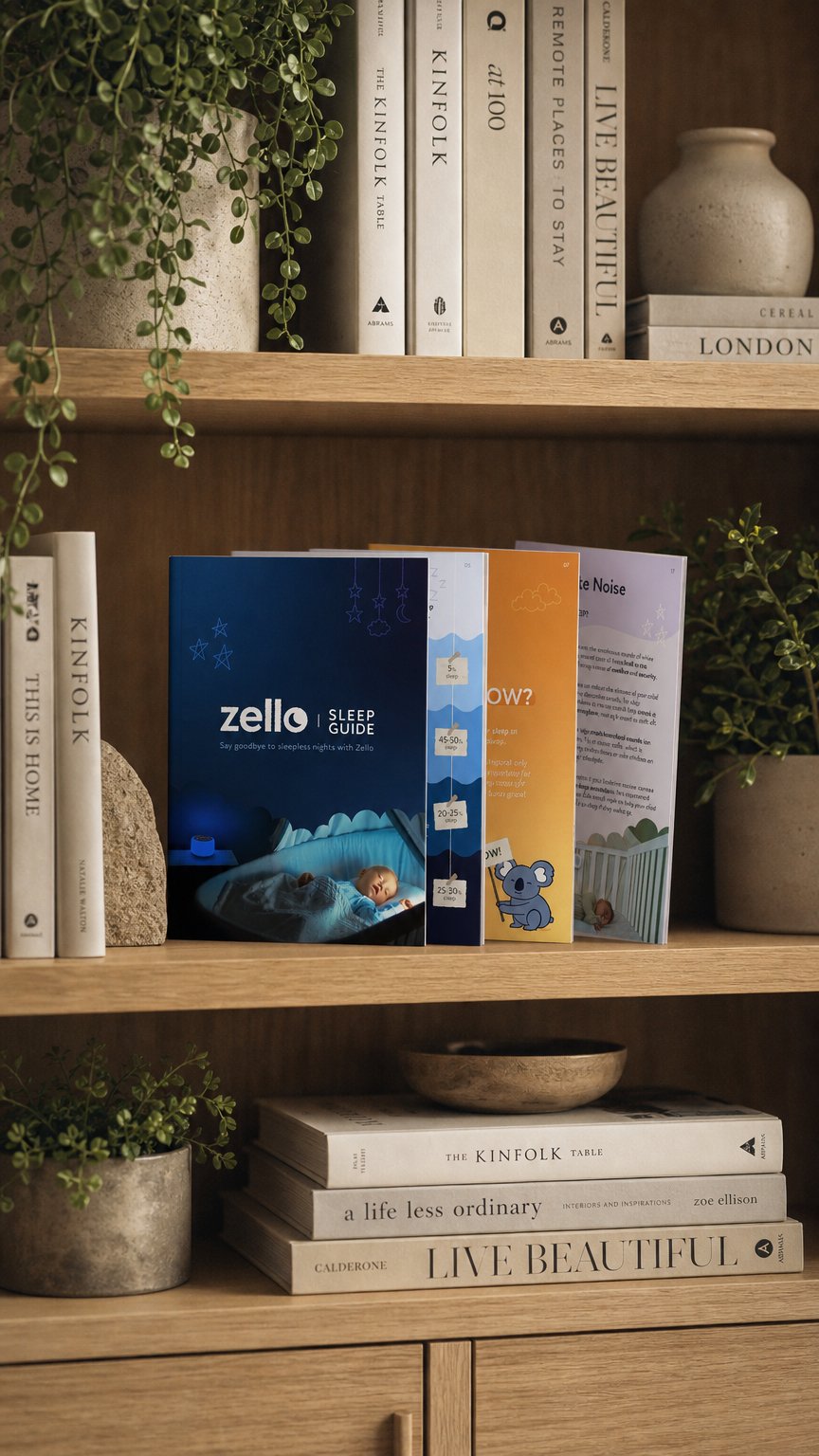 AI product shot of Zello Expert Sleep Guide
