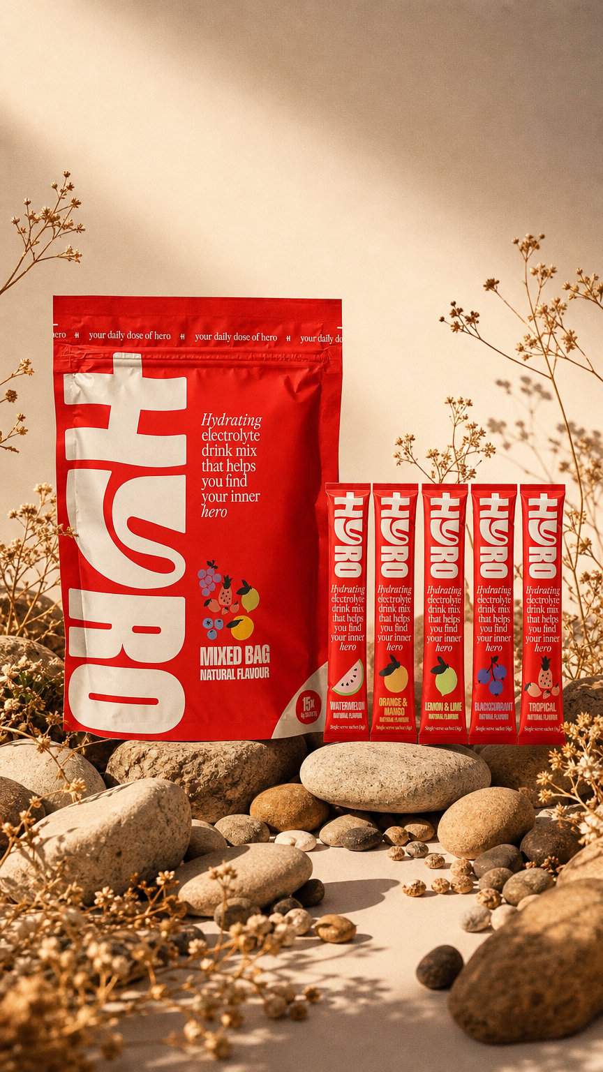 AI product shot of Hyro Variety Pack