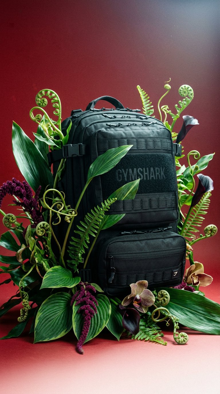 AI product shot of Tactical Backpack