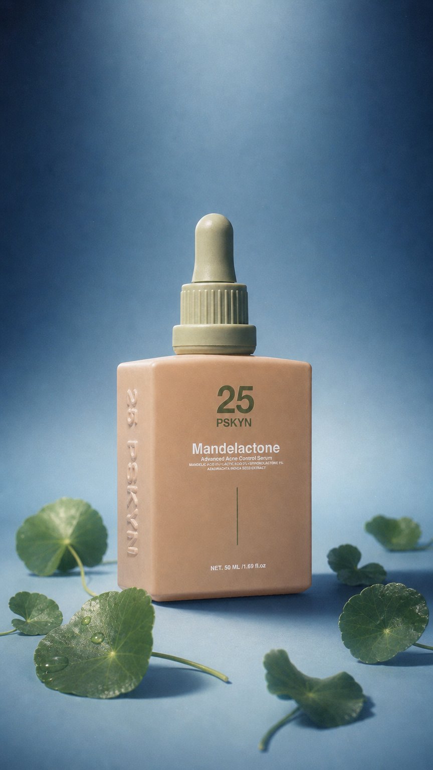 AI product shot of Mandelactone