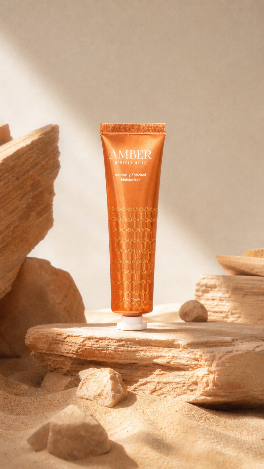 AI product shot of Naturally Enriched Moisturizer Hand Cream