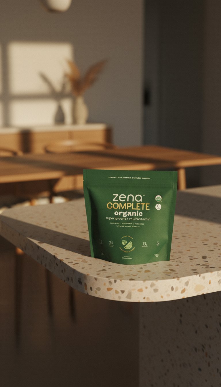 AI product shot of Zena Complete