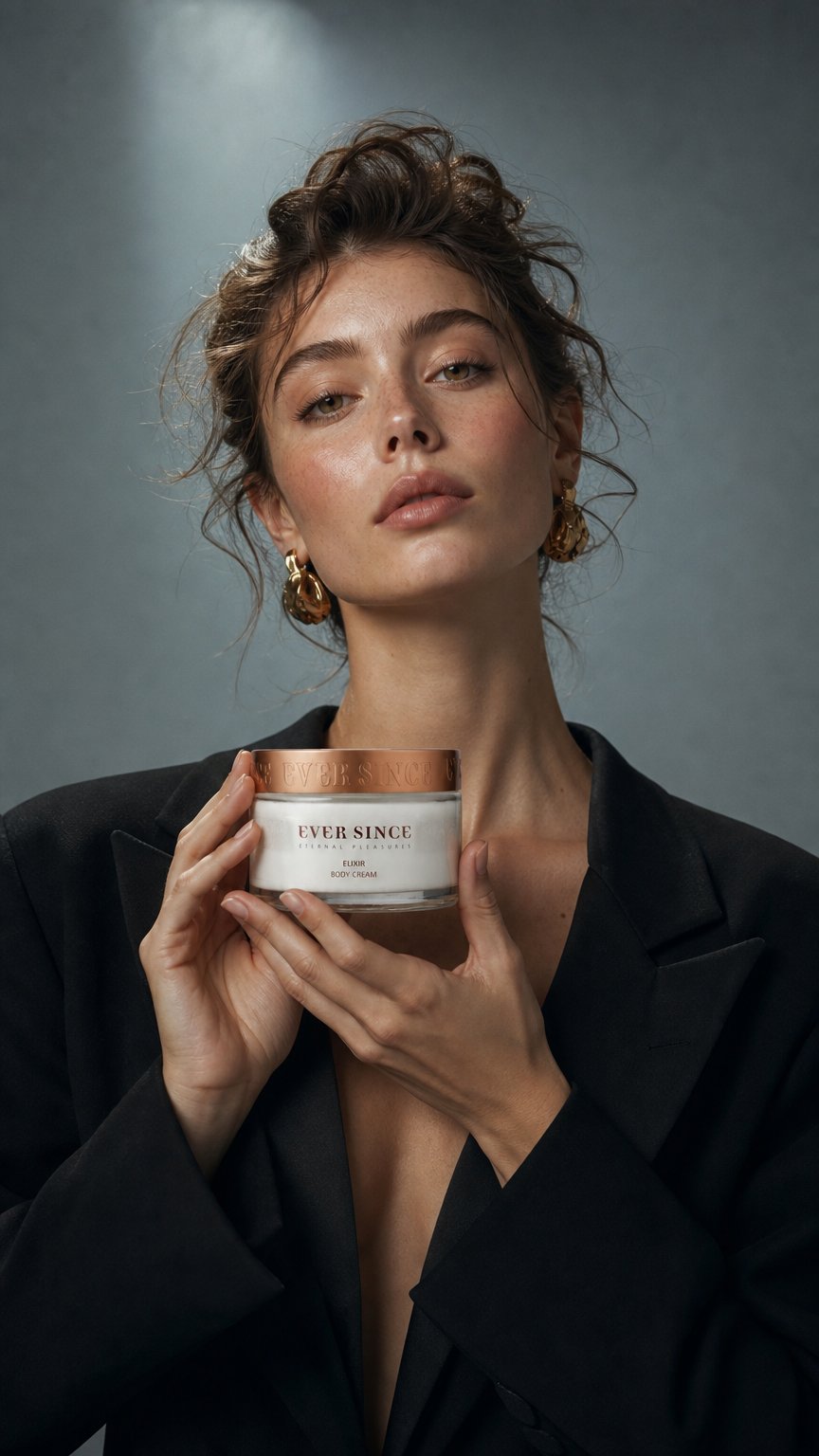 AI product shot of Dead Sea Body Cream