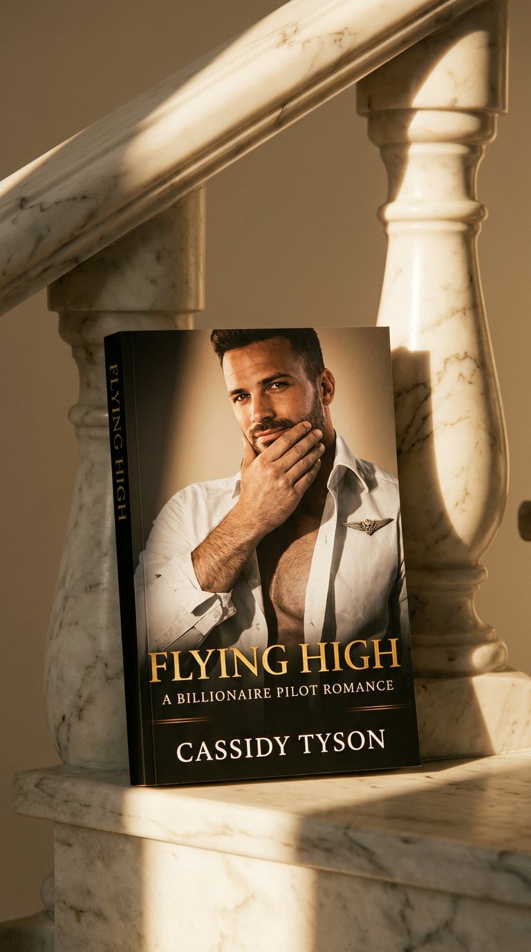 AI product shot of Flying High: A Billionaire Pilot Romance
