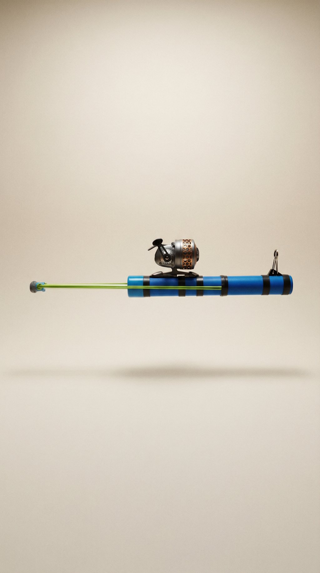 AI product shot of Colitt - Fishing Catapult Rod