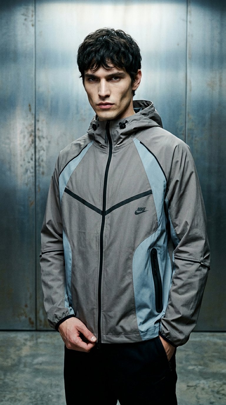 AI product shot of Nike Tech Woven Pro Full-Zip Jacket