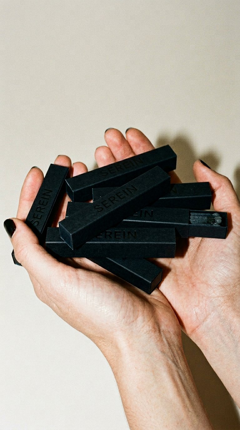 AI product shot of Fyrstikker
