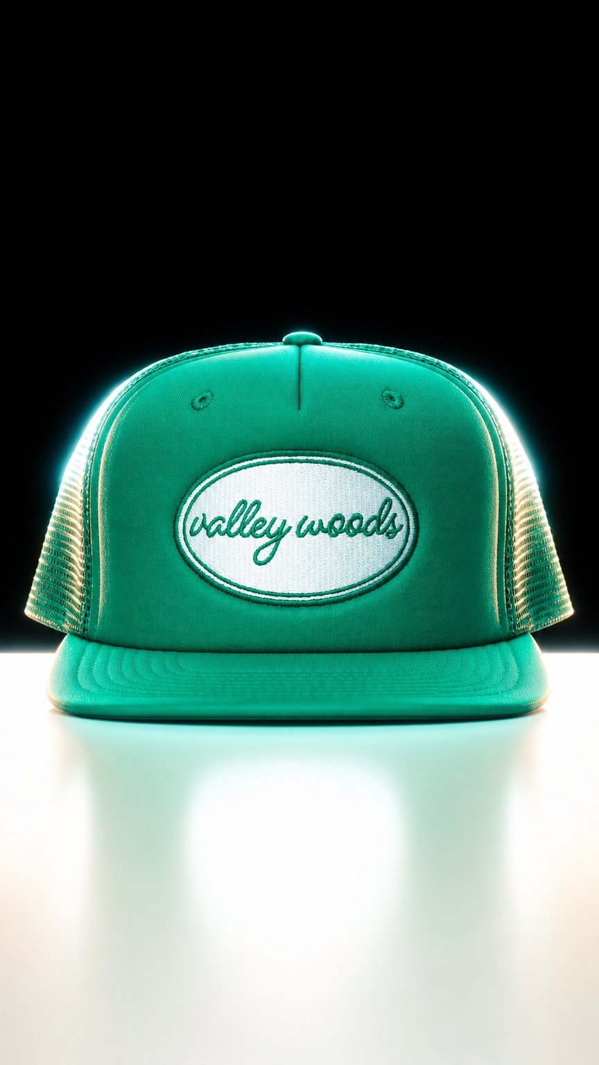AI product shot of the callahan green