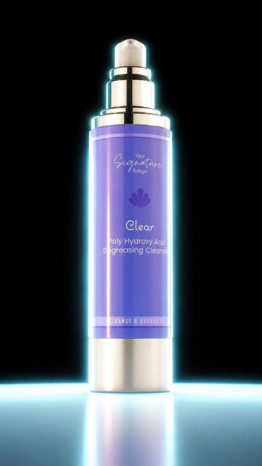 AI product shot of Clear - Degreasing Cleanser