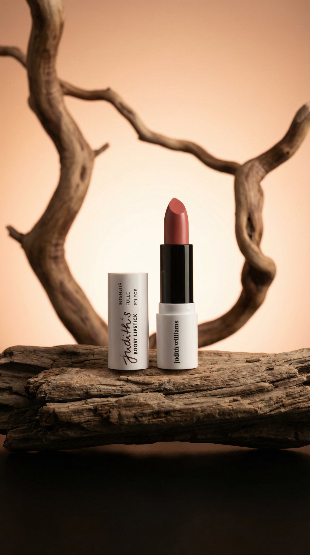 AI product shot of Boost Lipstick