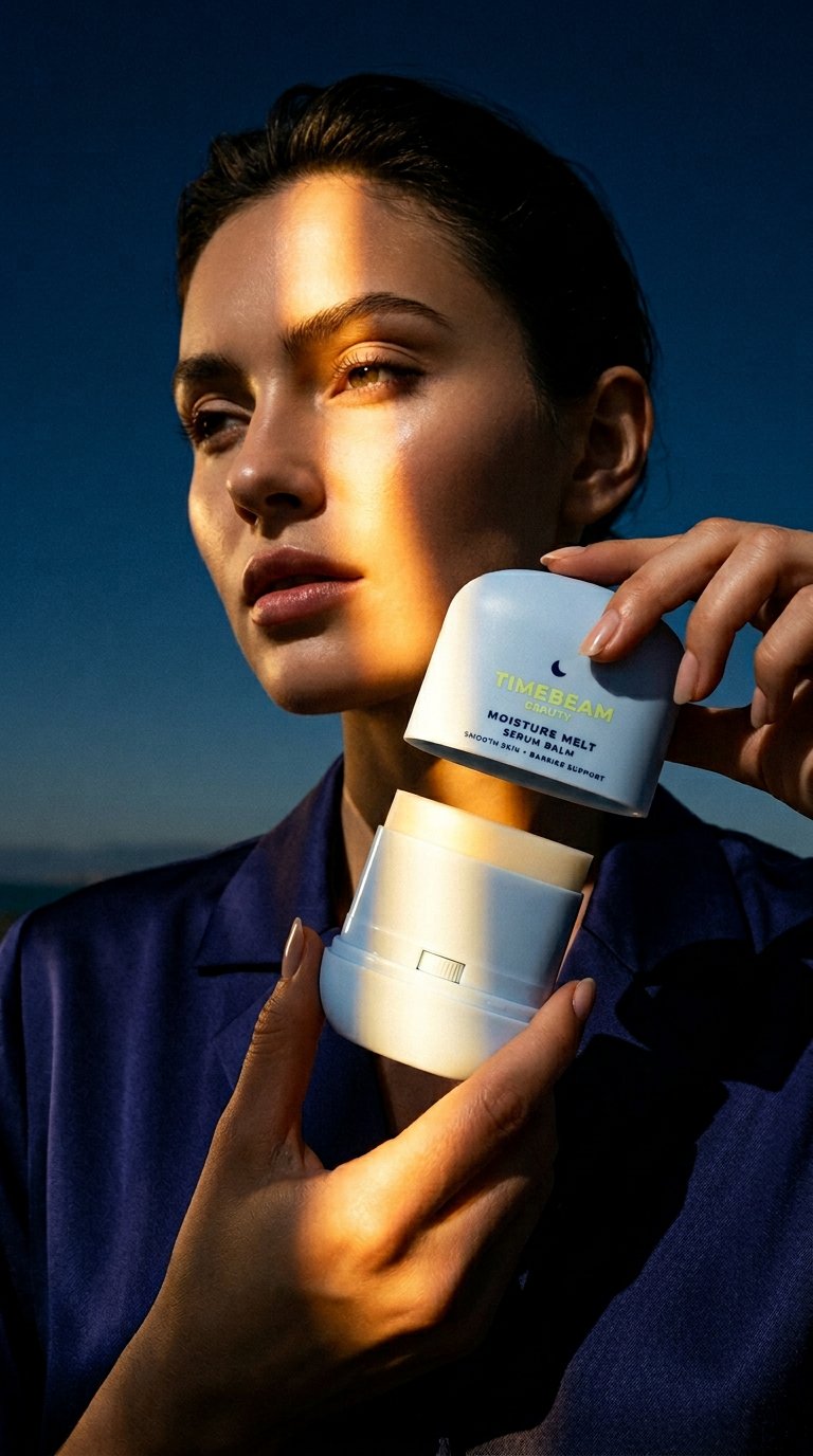 AI product shot of Moisture Melt Serum Balm