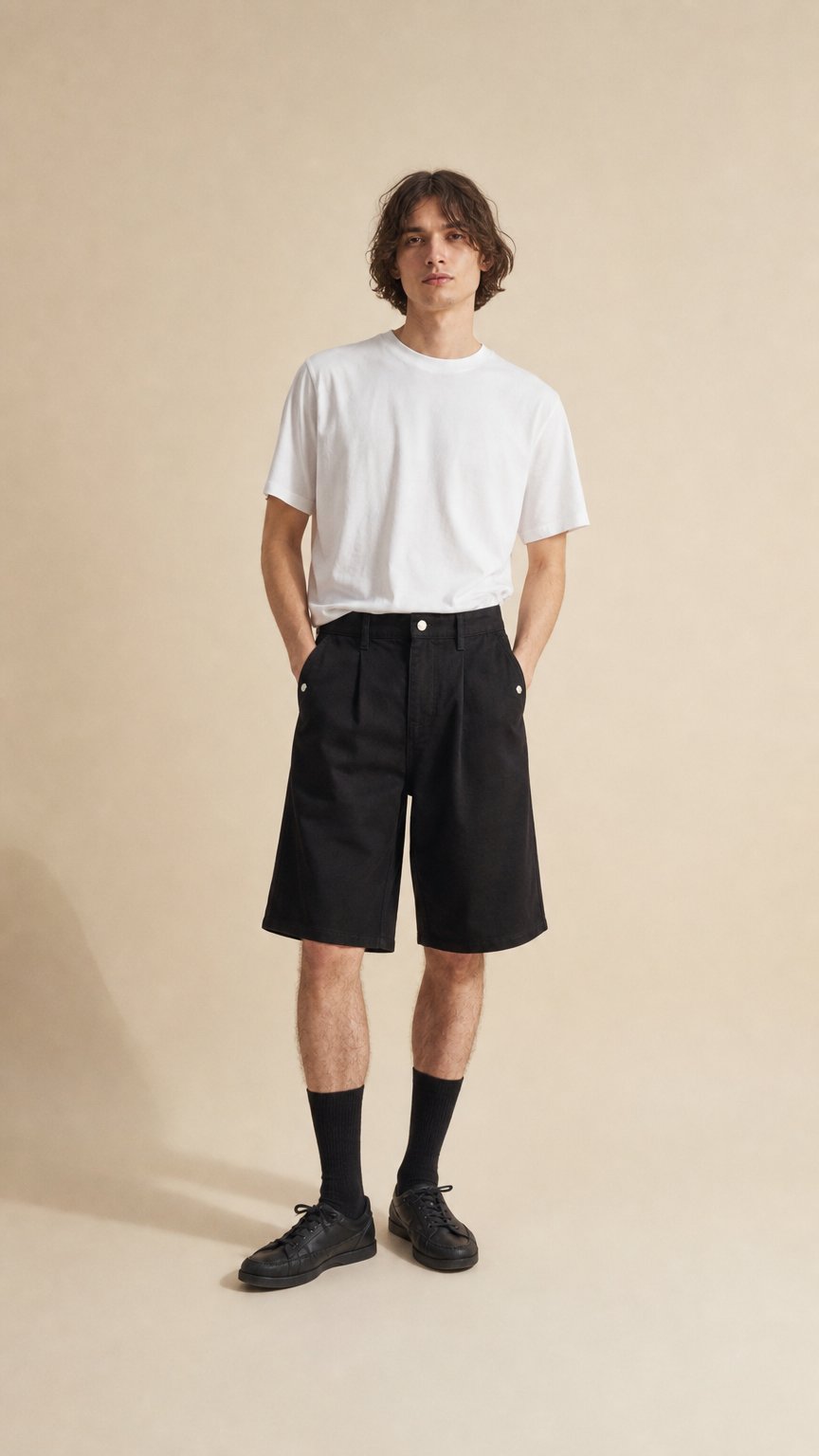 AI product shot of Union Shorts