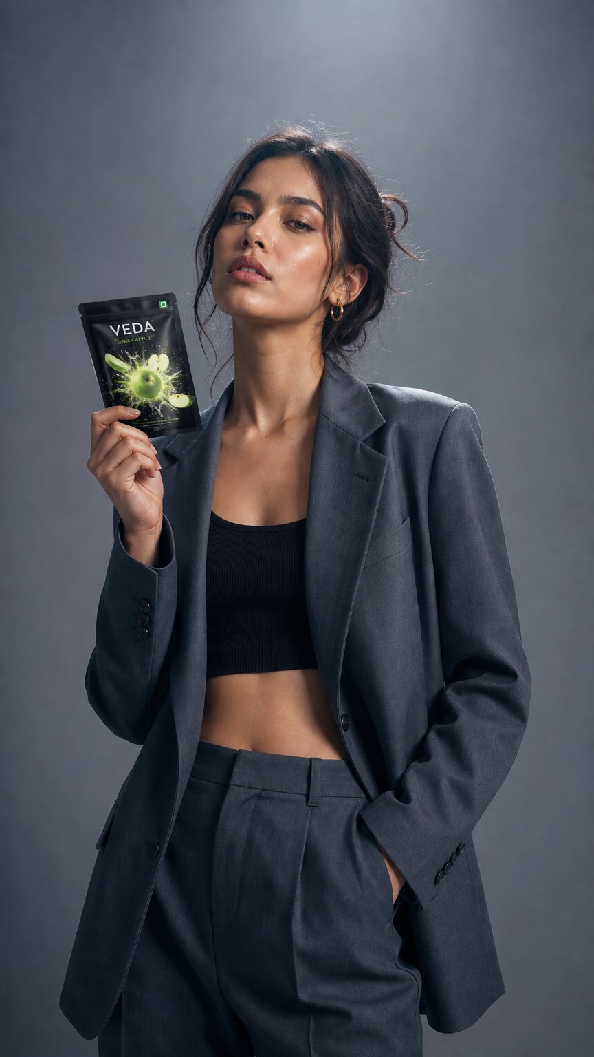 AI product shot of Apple — Electrolyte Sachet Mix