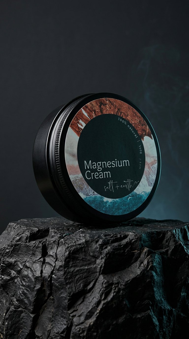 AI product shot of Magnesium Cream