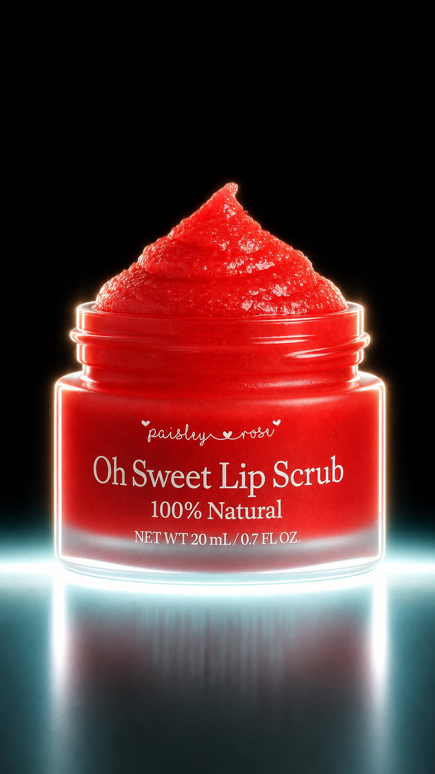AI product shot of Oh Sweet Lip Scrub - Watermelon