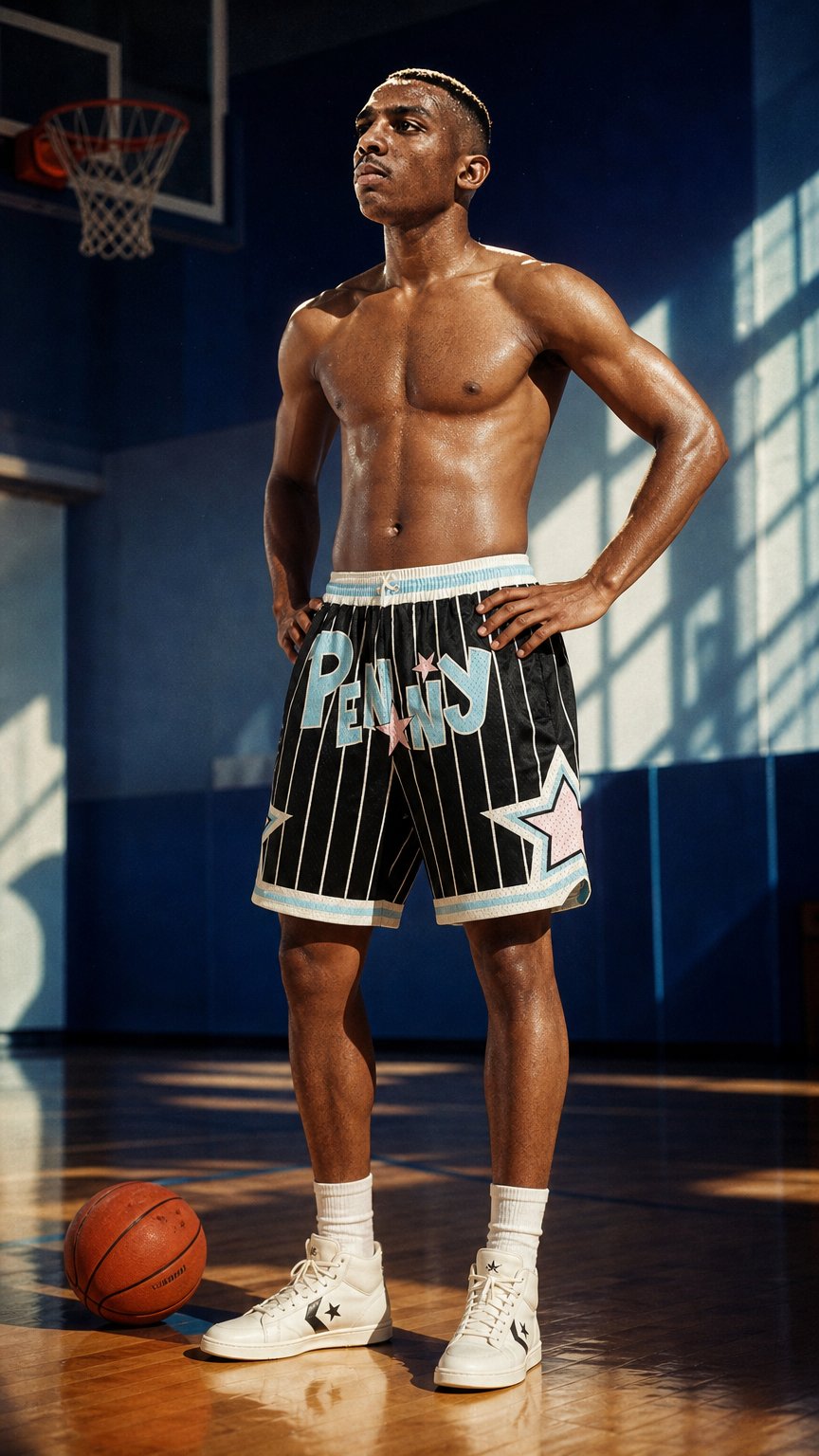 AI product shot of Penny Legacy Shorts (Playground)