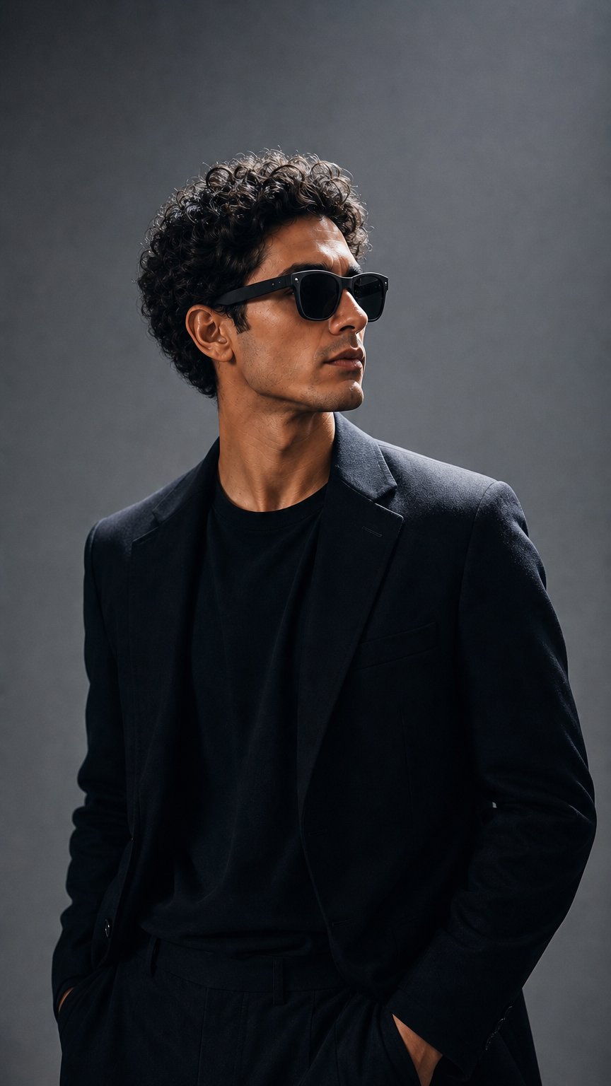 AI product shot of Ai Smart Glasses 800w Double Lens