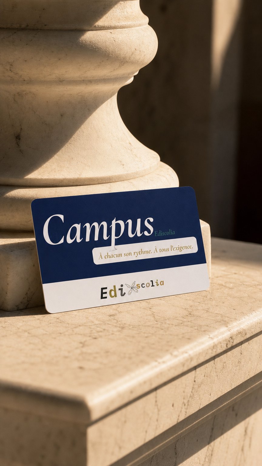 AI product shot of Campus Ediscolia® — Adhésion Membre Fondateur