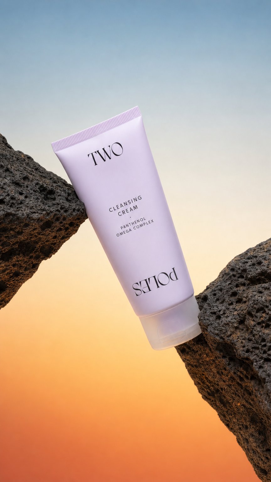 AI product shot of Cleansing cream