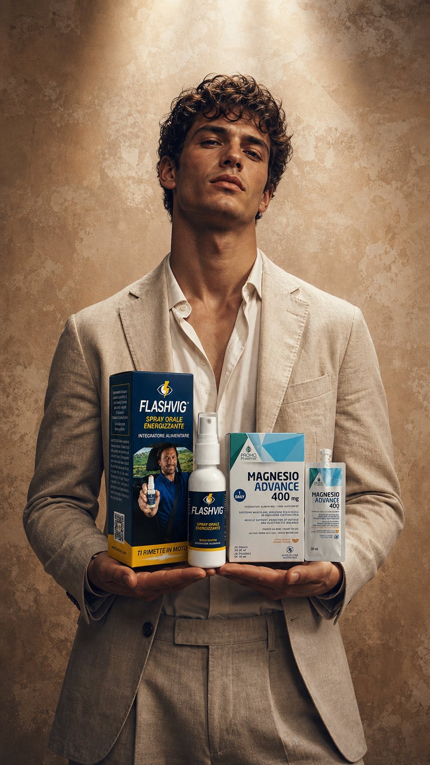 AI product shot of Kit Energia Totale: Sostegno Quotidiano e Boost Istantaneo