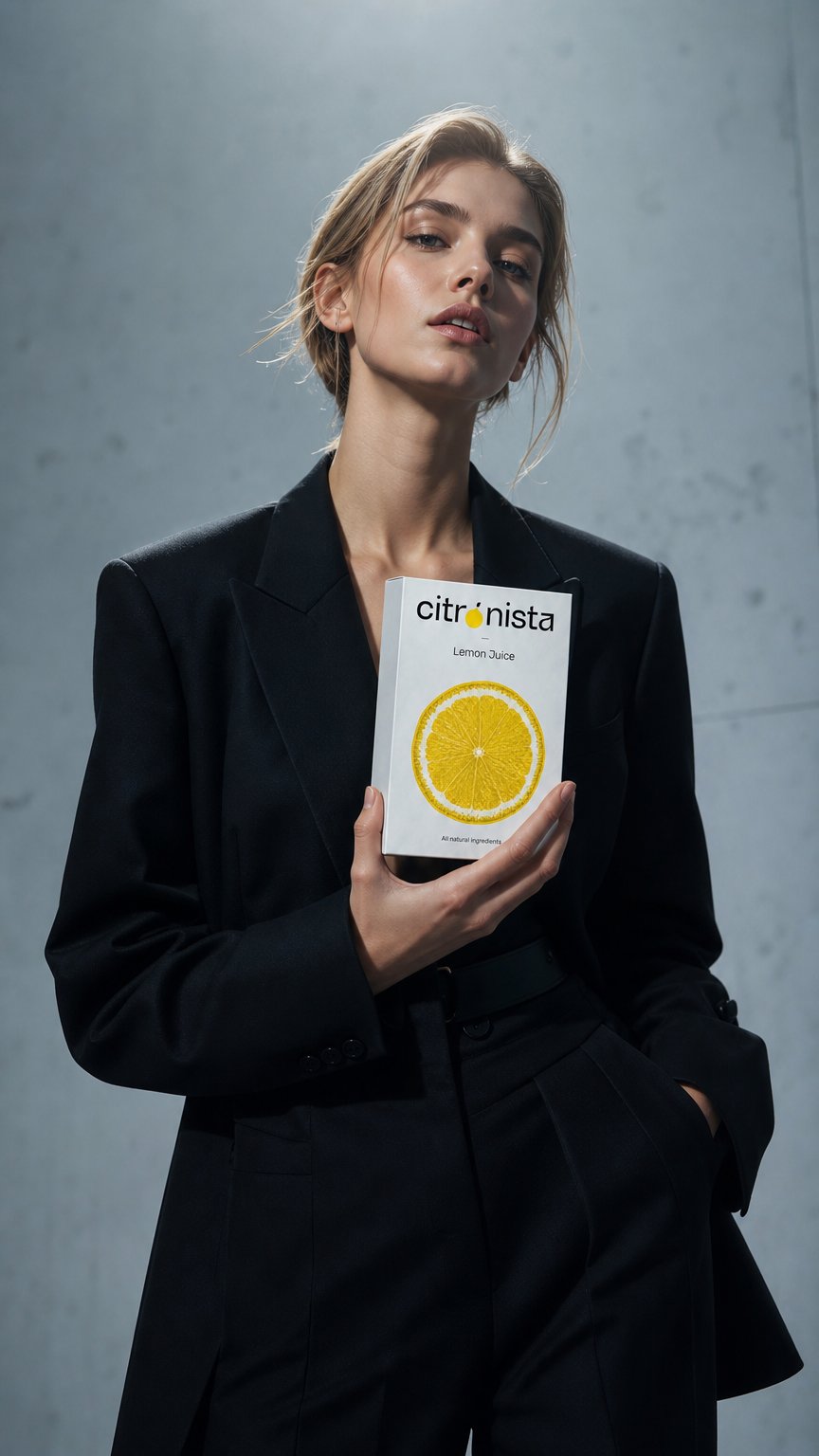 AI product shot of Citronista Lemon