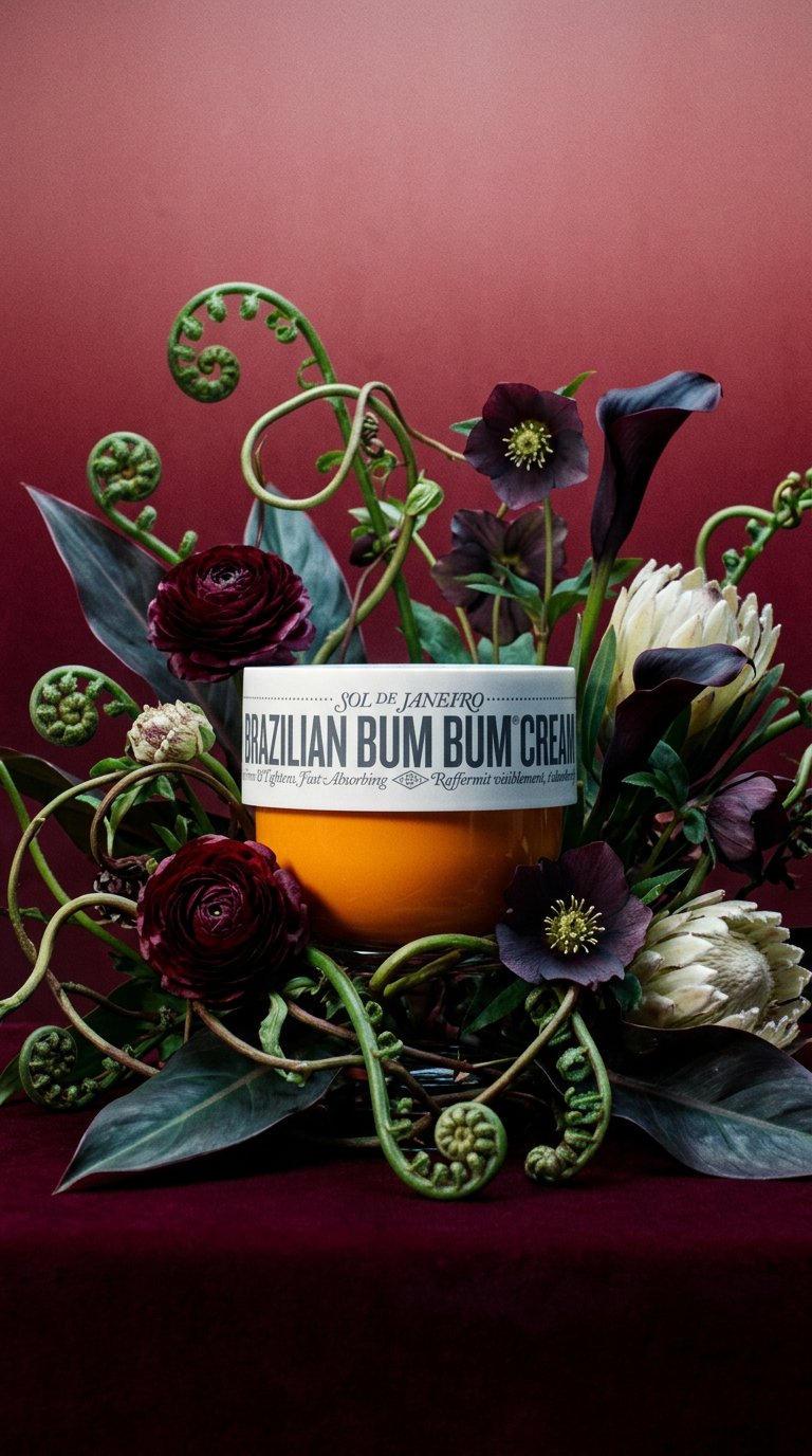 AI product shot of Brazilian Bum Bum® Cream