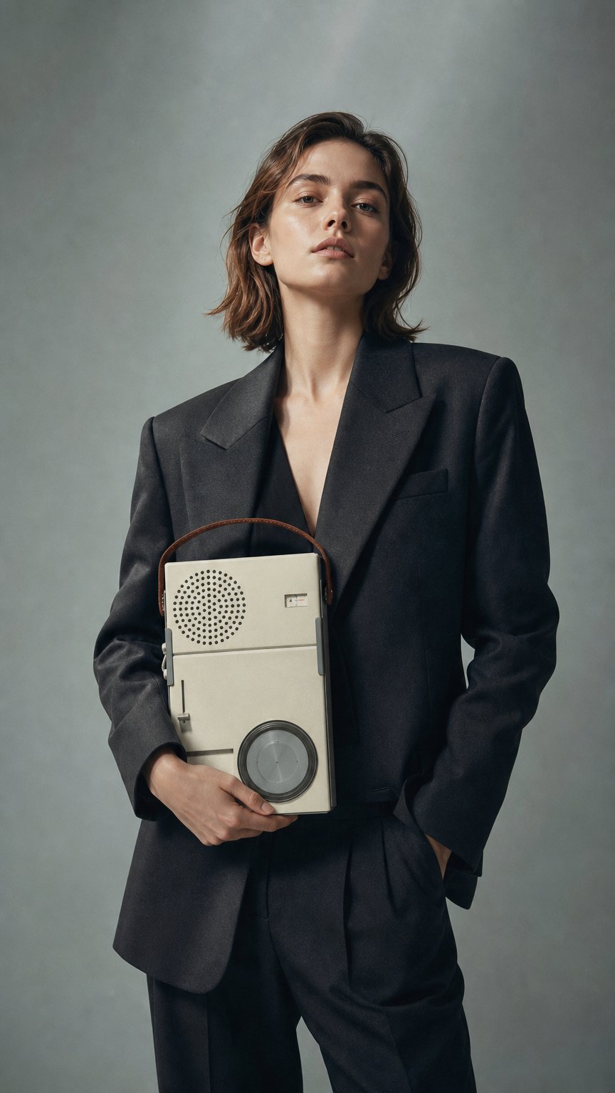 AI product shot of Dieter Rams. Less But Better