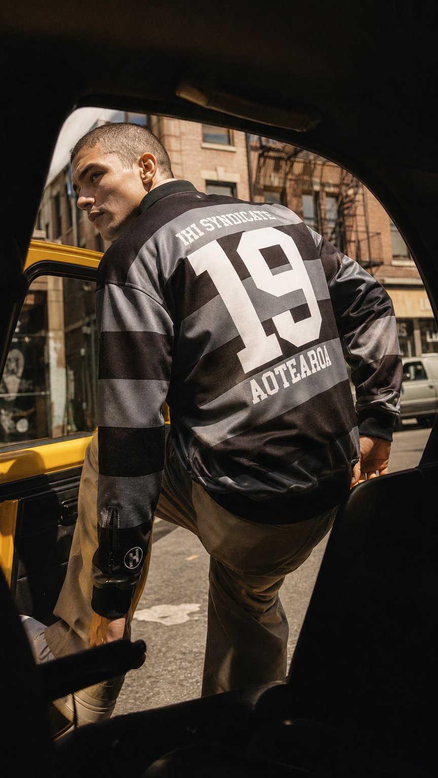 AI product shot of IHI Syndicate Riding Rugby