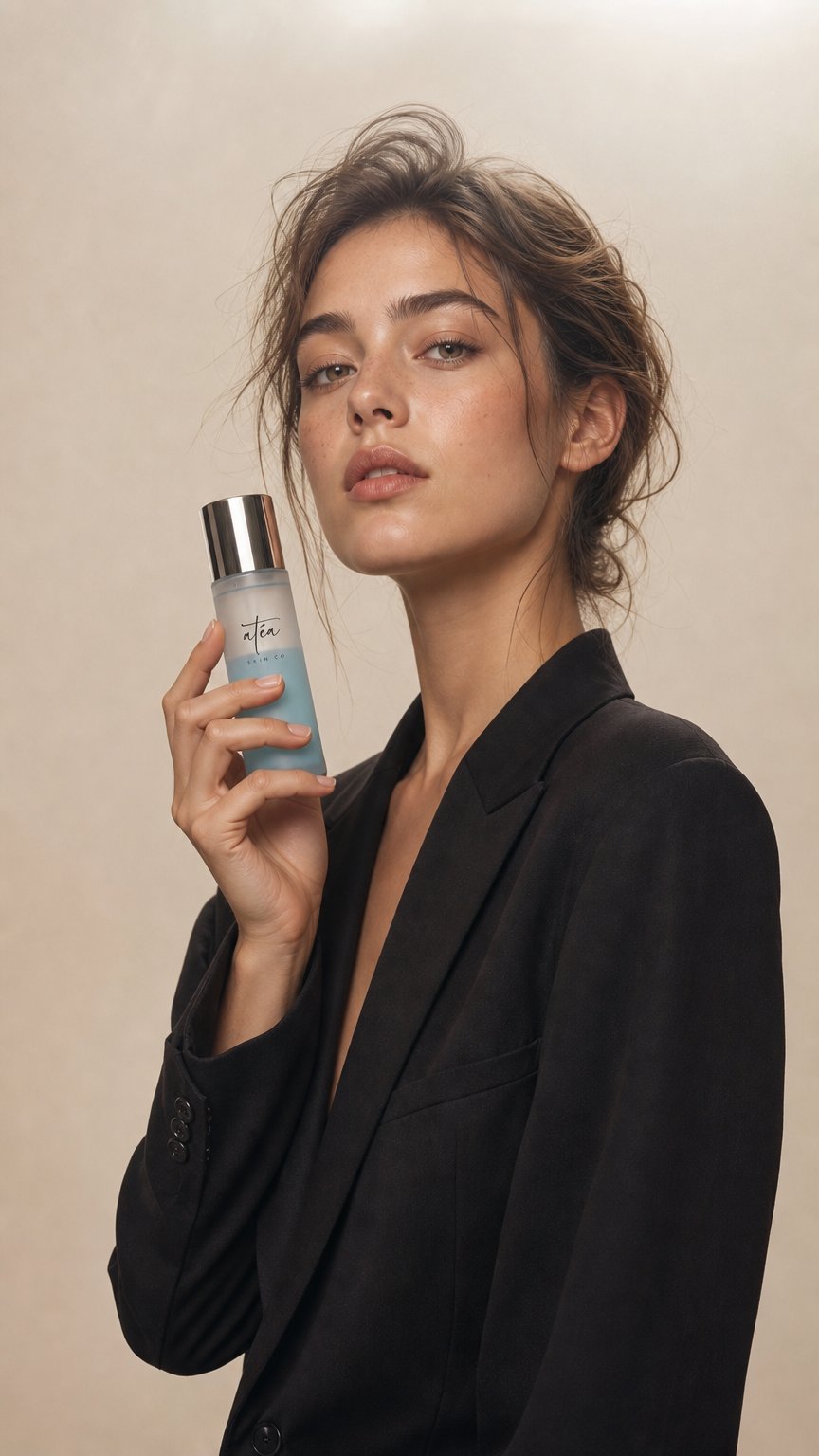 AI product shot of RESET bi-phase makeup/spf remover 100 mL
