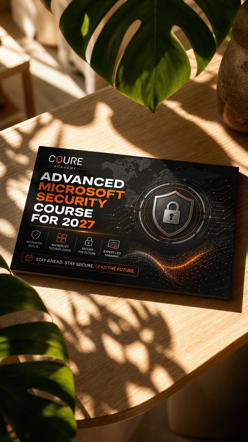 AI product shot of Advanced Microsoft Security Course for 2027