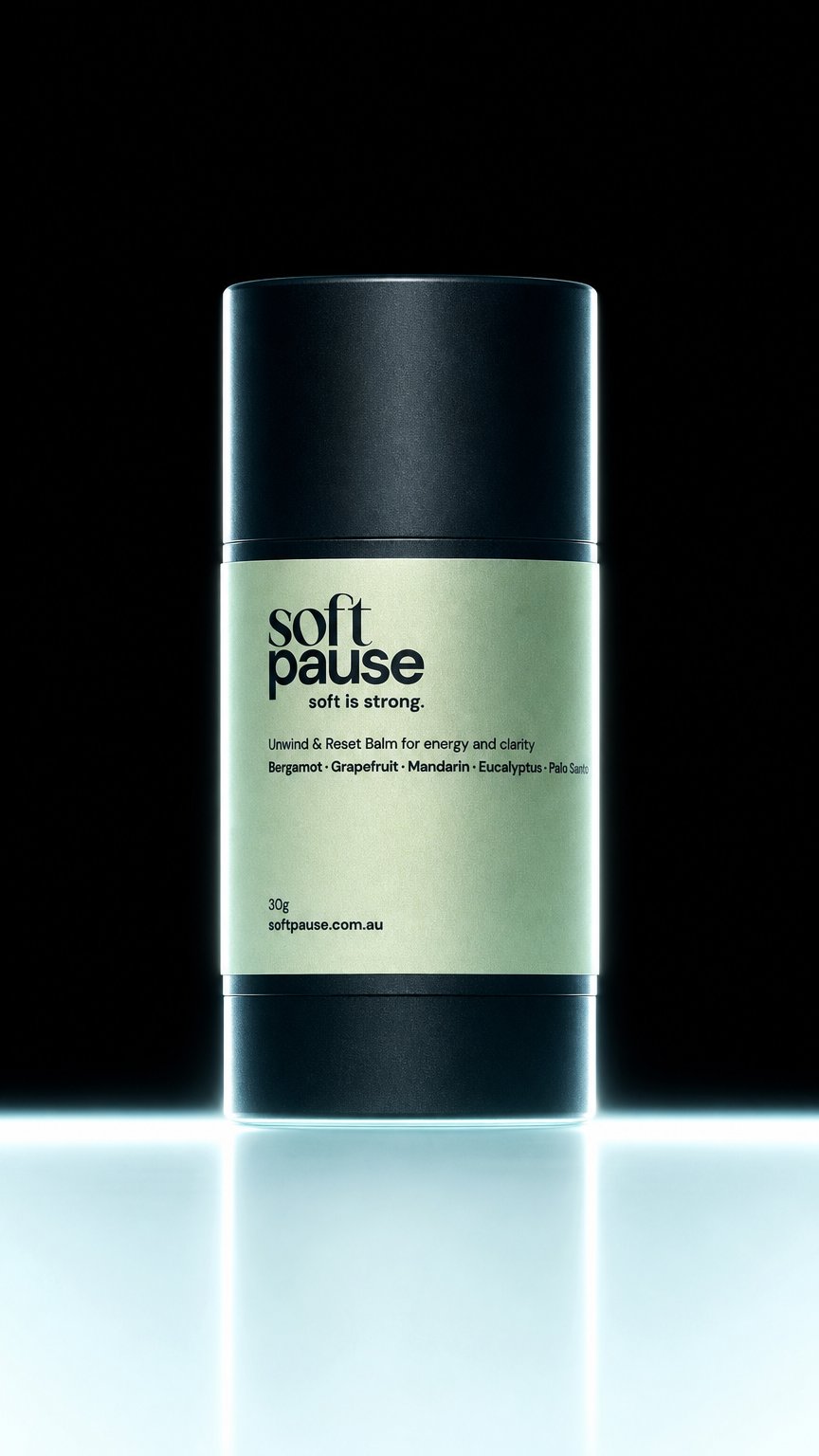 AI product shot of Reset Balm: The Duo