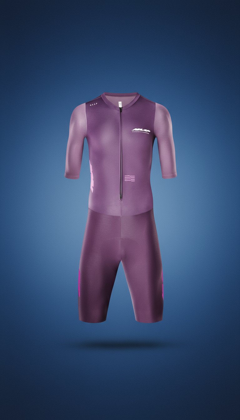 AI product shot of Eclipse Pro Race Suit