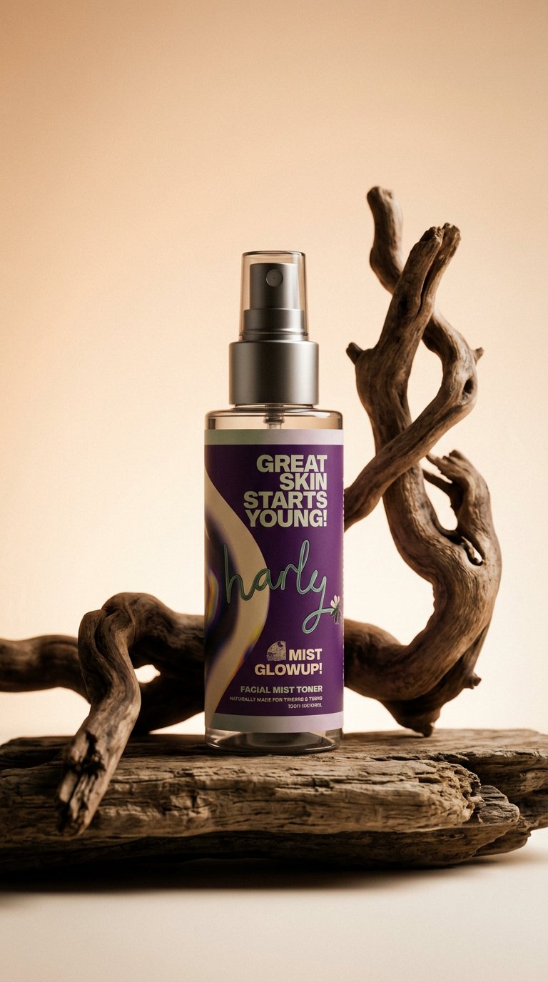 AI product shot of Mist GlowUp!