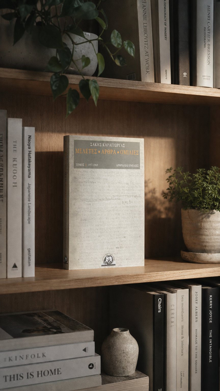 AI product shot of Τόμος 1ος: Άρθρα – Ομιλίες (1957-1969)