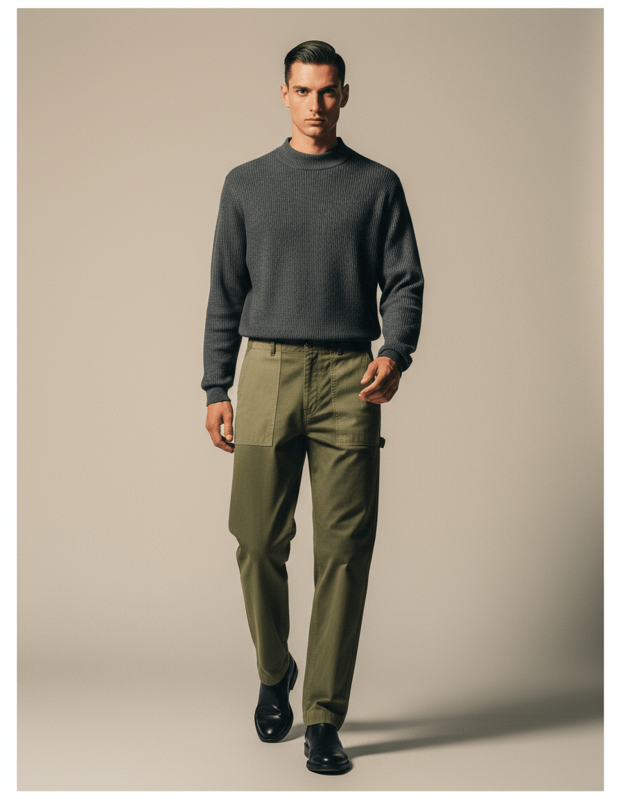 AI product shot of FATIGUE PANT