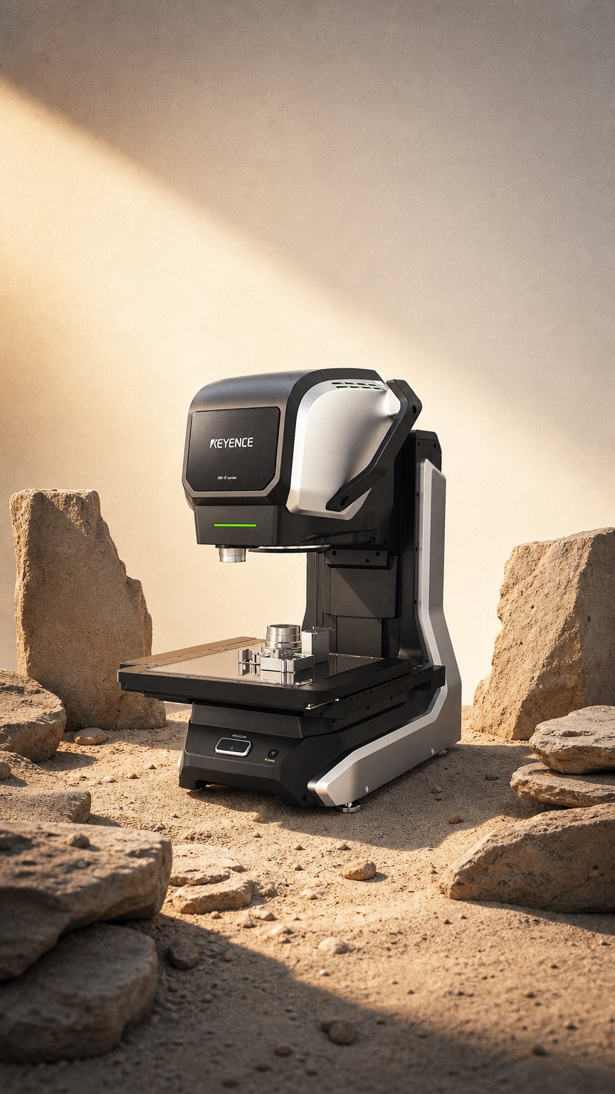AI product shot of Digitaler Messprojektor Modellreihe IM-X1000